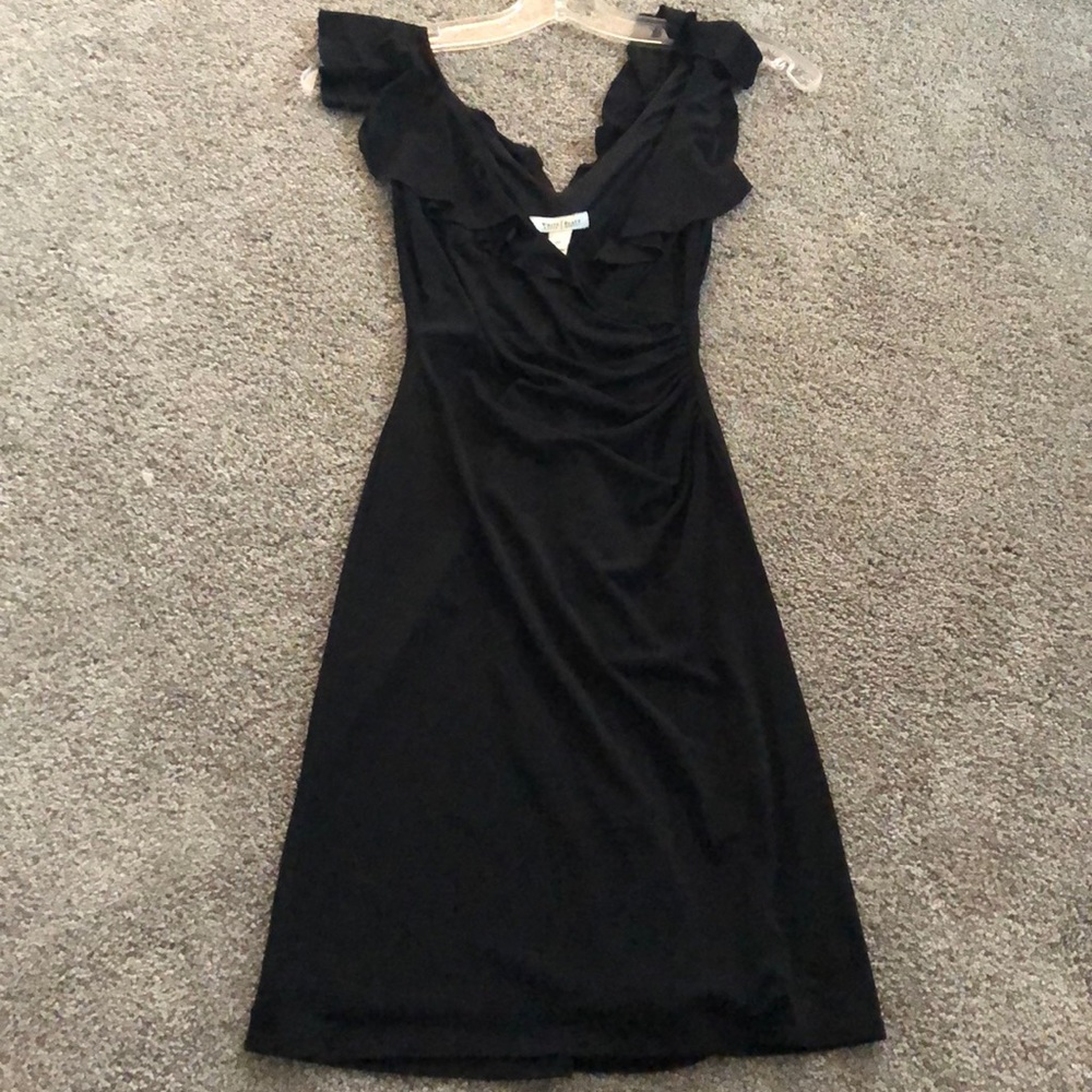 Black evening dress
